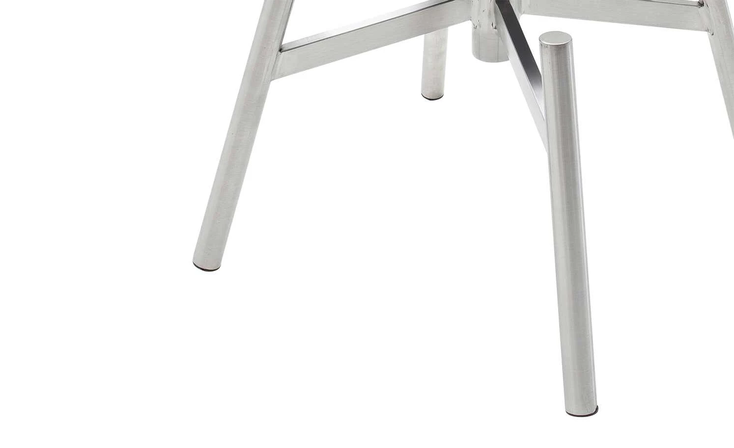 Polsterstuhl Effi | Cappuccino Nein Gerade Edelstahl – Bild 4