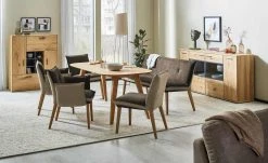 Woodford Polsterstuhl Sunna | Kombi Espresso (Braun / Beige) Ja