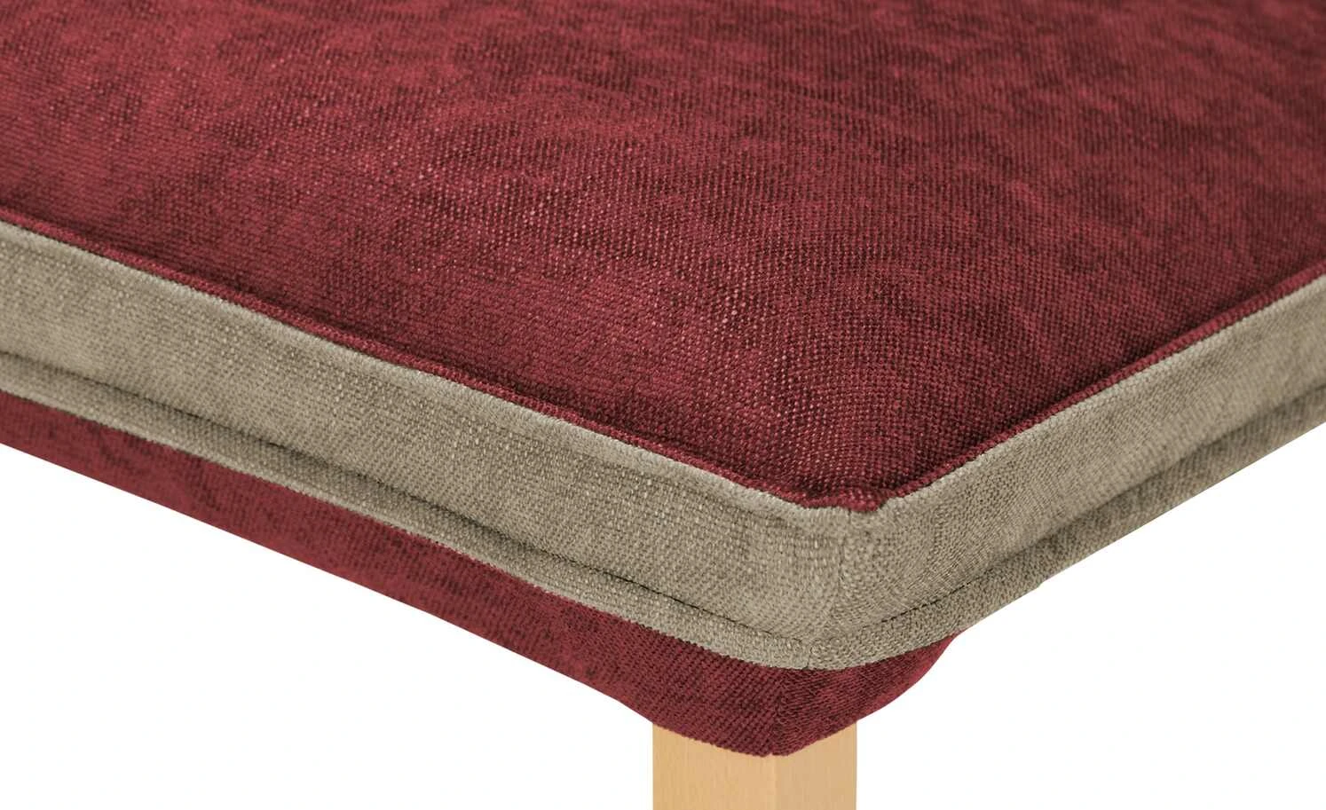 Woodford Polsterstuhl Sunna | Kombi Rosso (Rot / Beige) – Bild 6