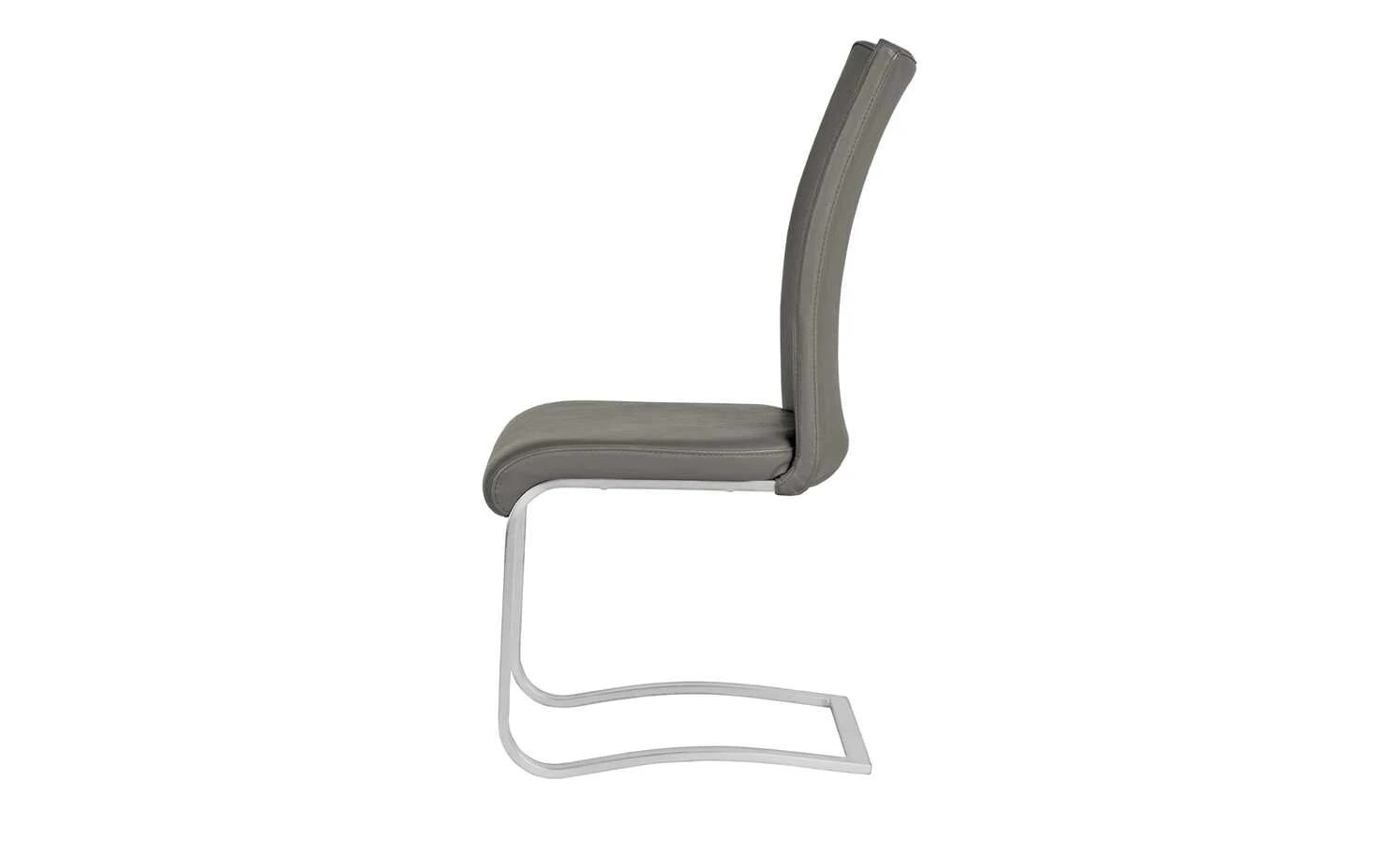 uno Freischwinger Letitia | Grau Kunstleder – Bild 2