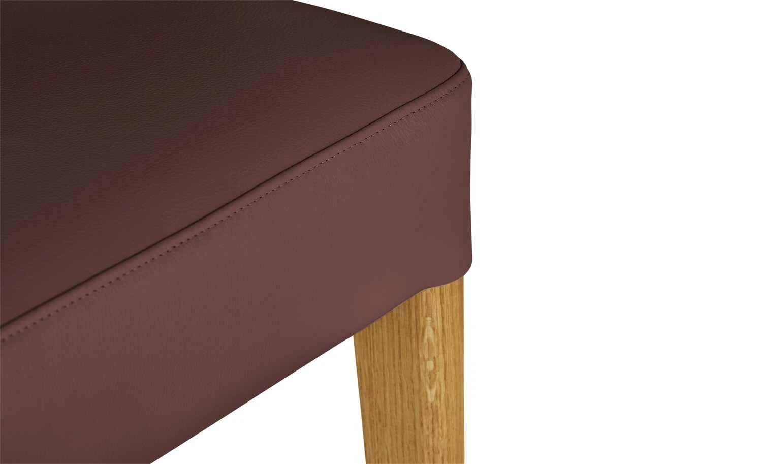 Woodford Leder-Polsterstuhl Marion | Bordeauxrot – Bild 8