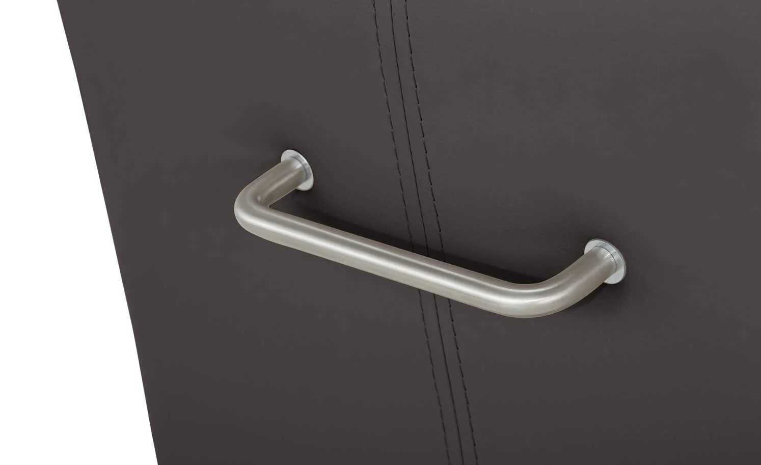 Woodford Kunstleder-Freischwinger mit Griff Levi | Braun – Bild 5