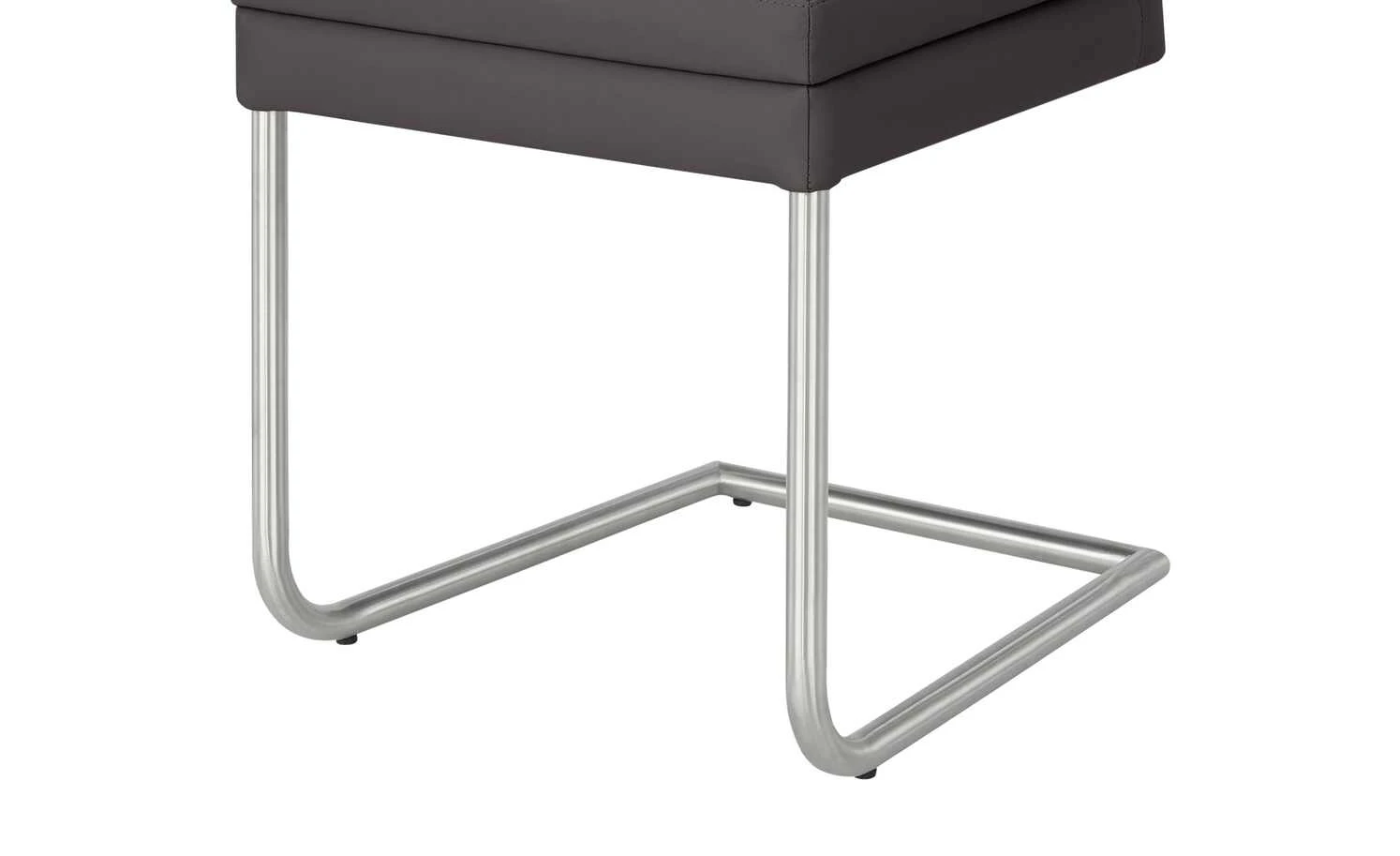 Woodford Kunstleder-Freischwinger mit Griff Levi | Braun – Bild 6