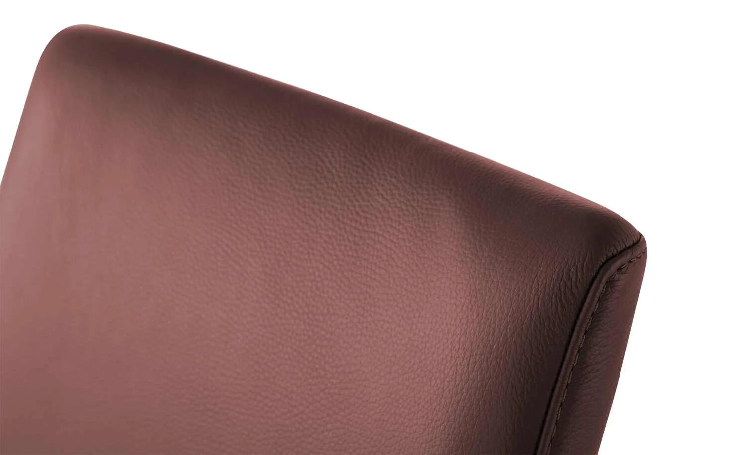 Leder-Polsterstuhl Canto III | Bordo (Rot) – Bild 10
