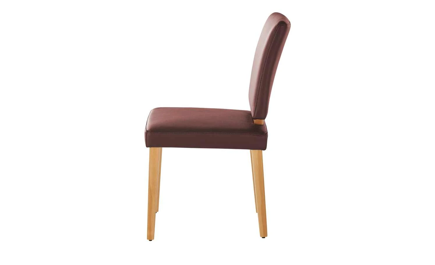 Leder-Polsterstuhl Canto III | Bordo (Rot) – Bild 5