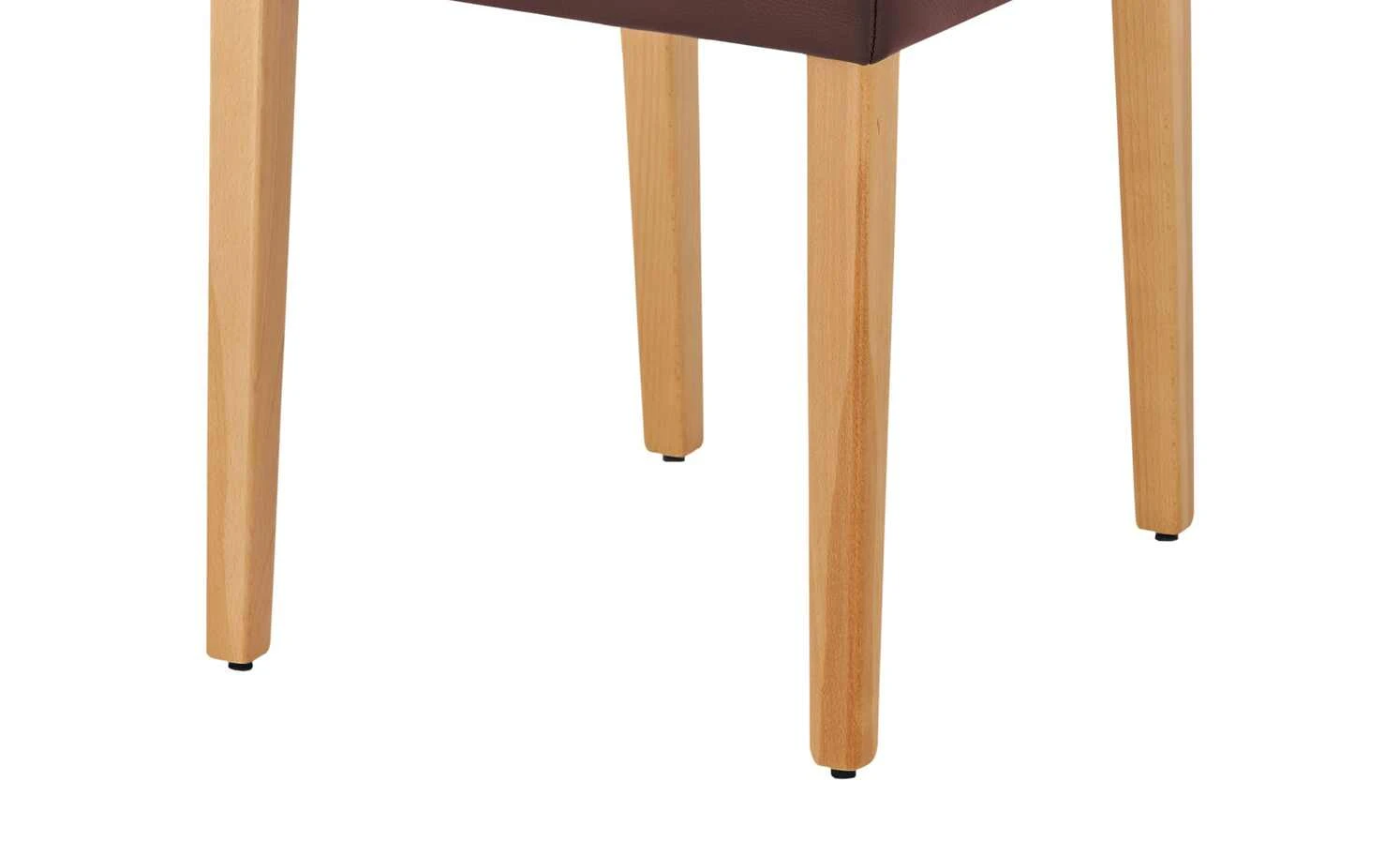 Leder-Polsterstuhl Canto III | Bordo (Rot) – Bild 6