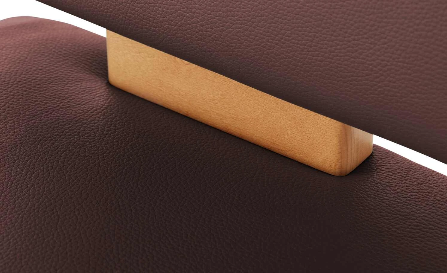 Leder-Polsterstuhl Canto III | Bordo (Rot) – Bild 9