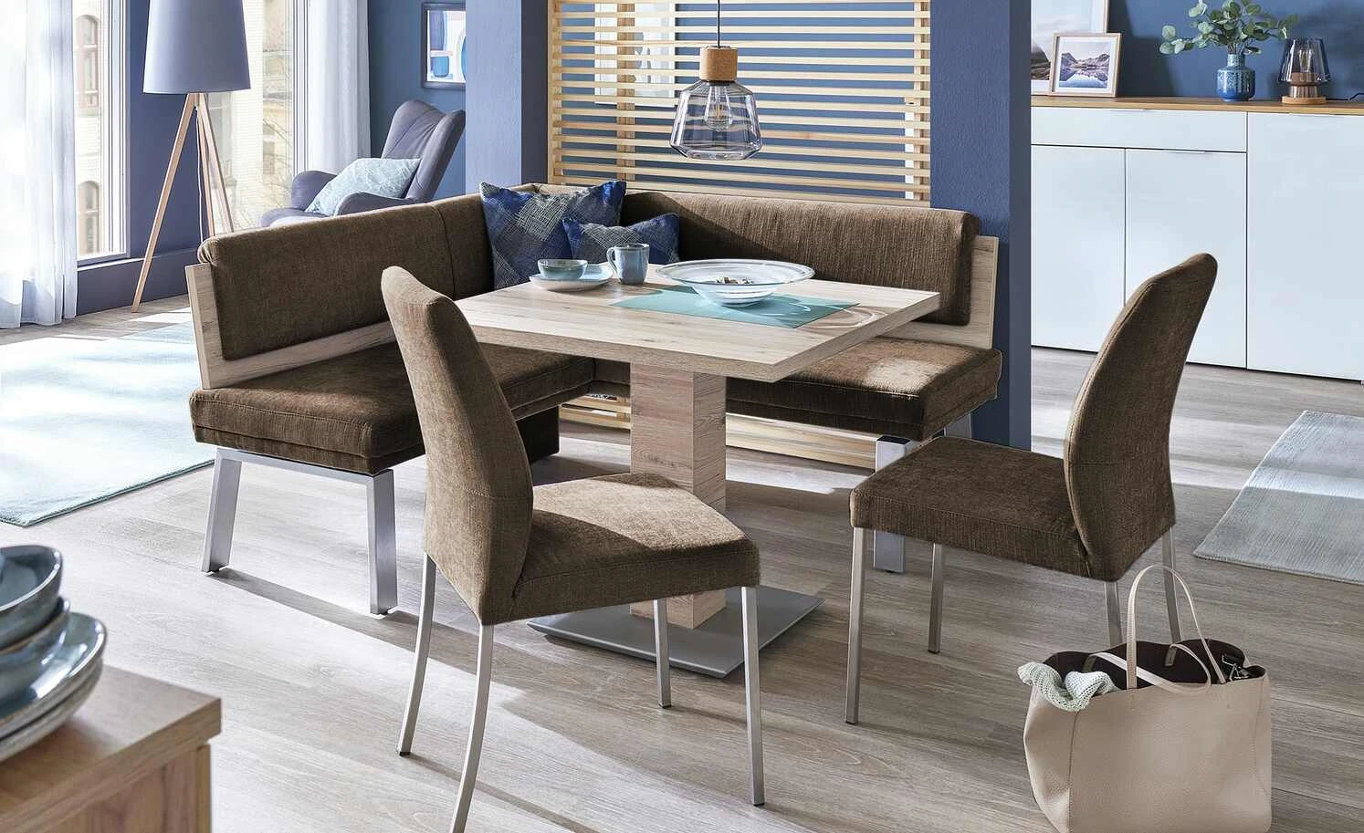 Polsterstuhl Canto IV | Mokka (Dunkelbraun)