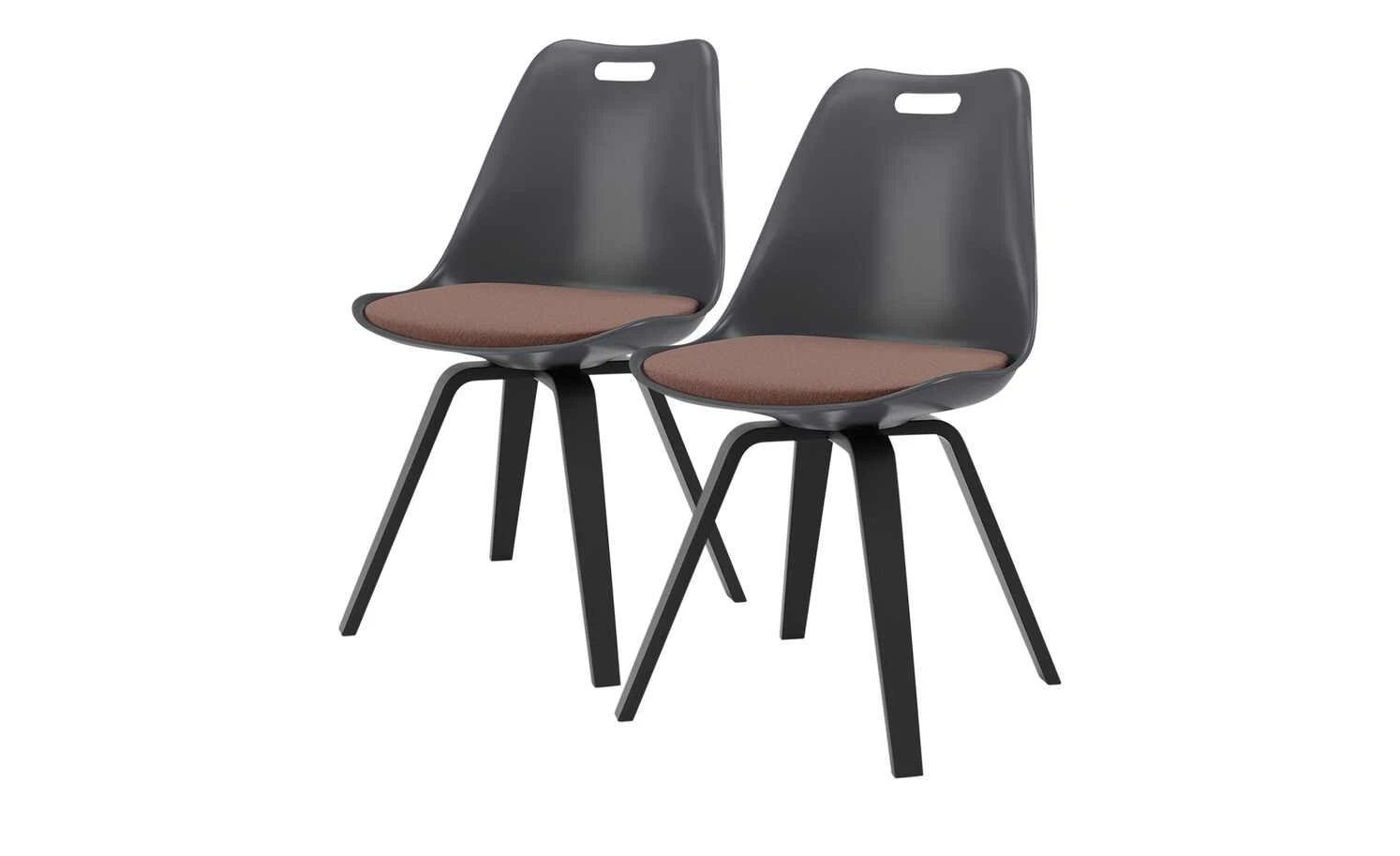 Schalenstuhl, 2er-Set Baldwin