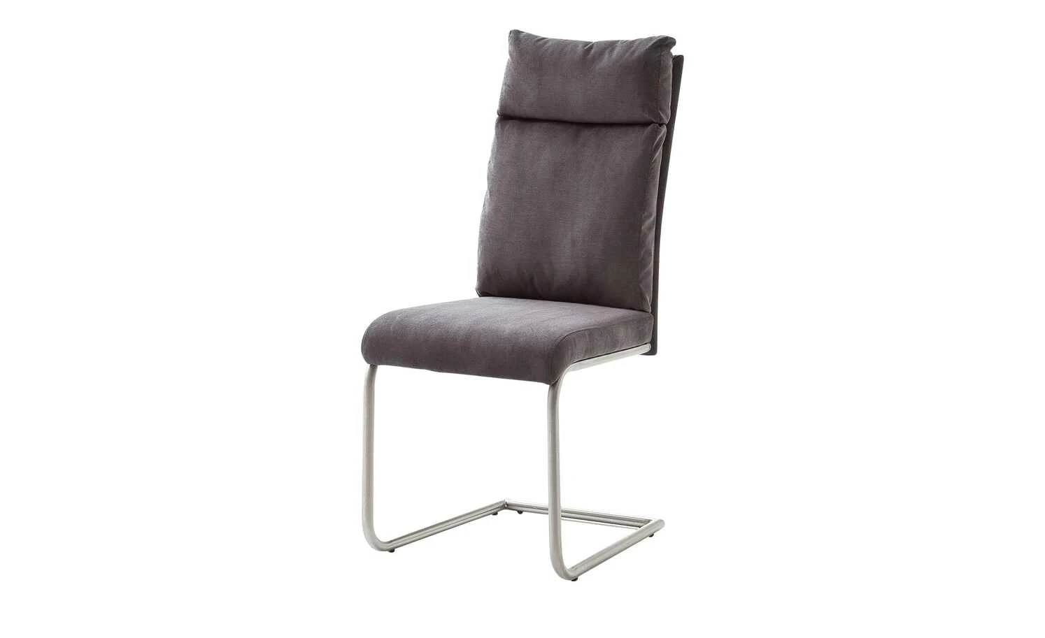 Polsterschwingstuhl mit Griff Piru | Anthrazit (Grau) Chenille – Bild 2