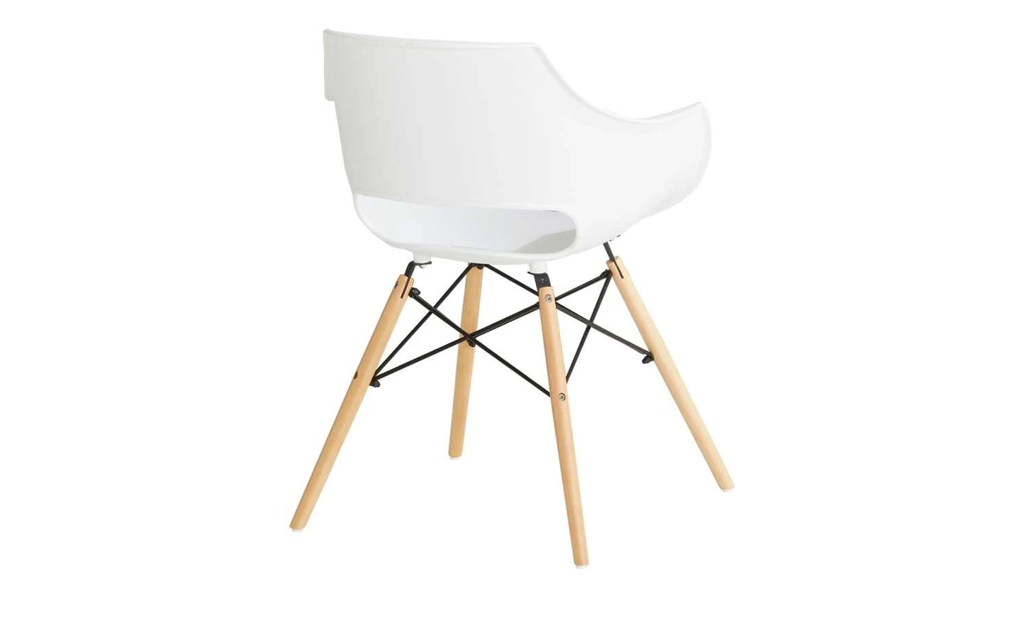 Schalenstuhl Denny | Weiß – Bild 2