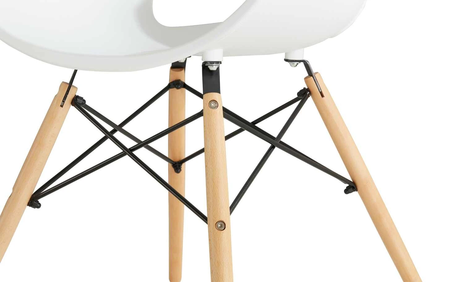 Schalenstuhl Denny | Weiß – Bild 7