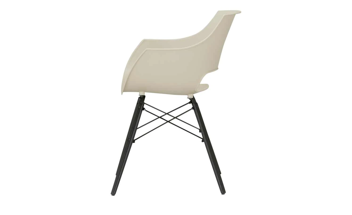 Schalenstuhl Denny | Taupe – Bild 2