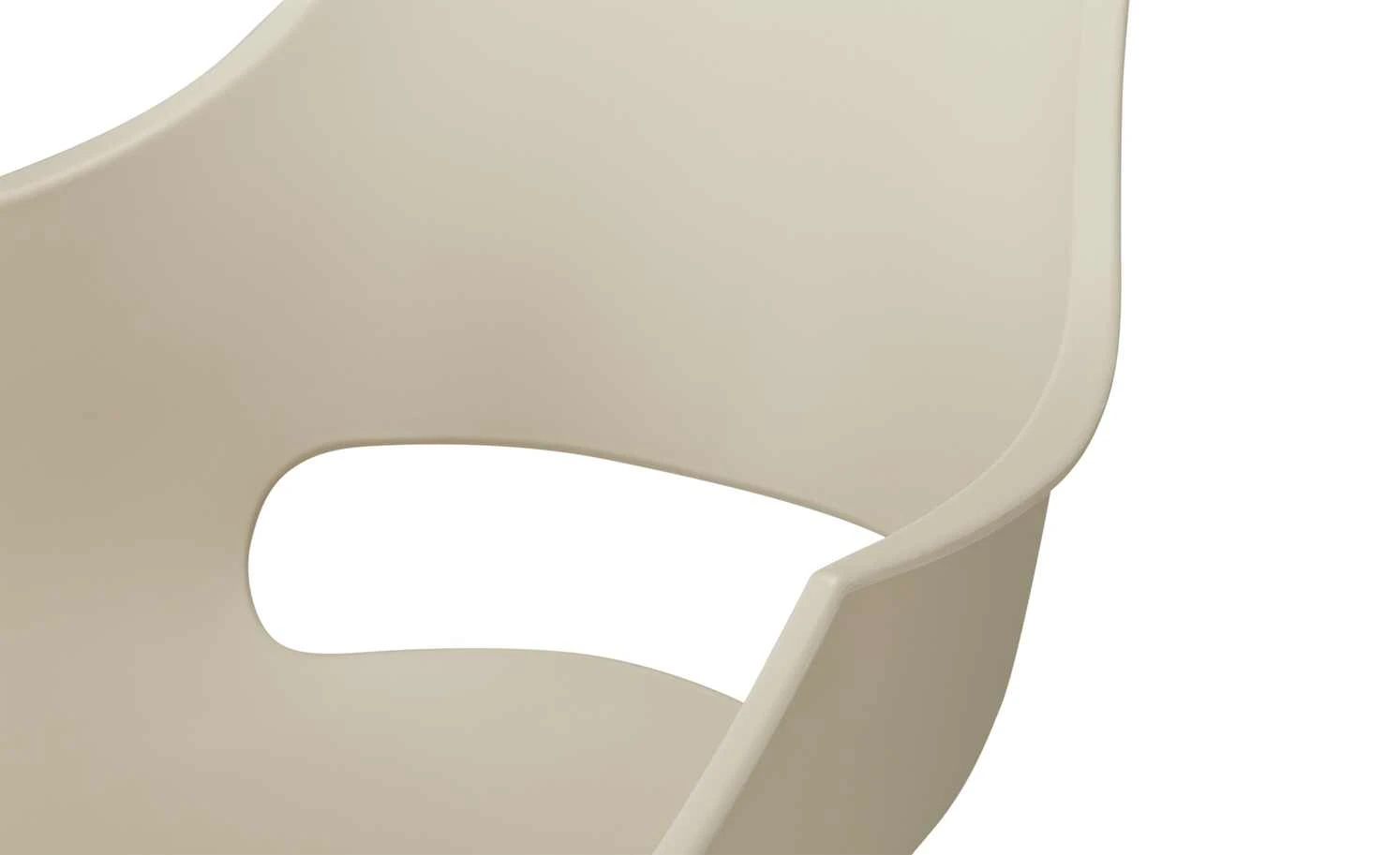 Schalenstuhl Denny | Taupe – Bild 4