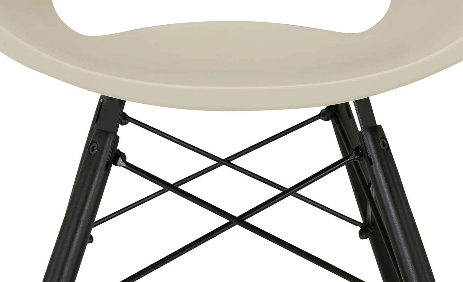 Schalenstuhl Denny | Taupe – Bild 7