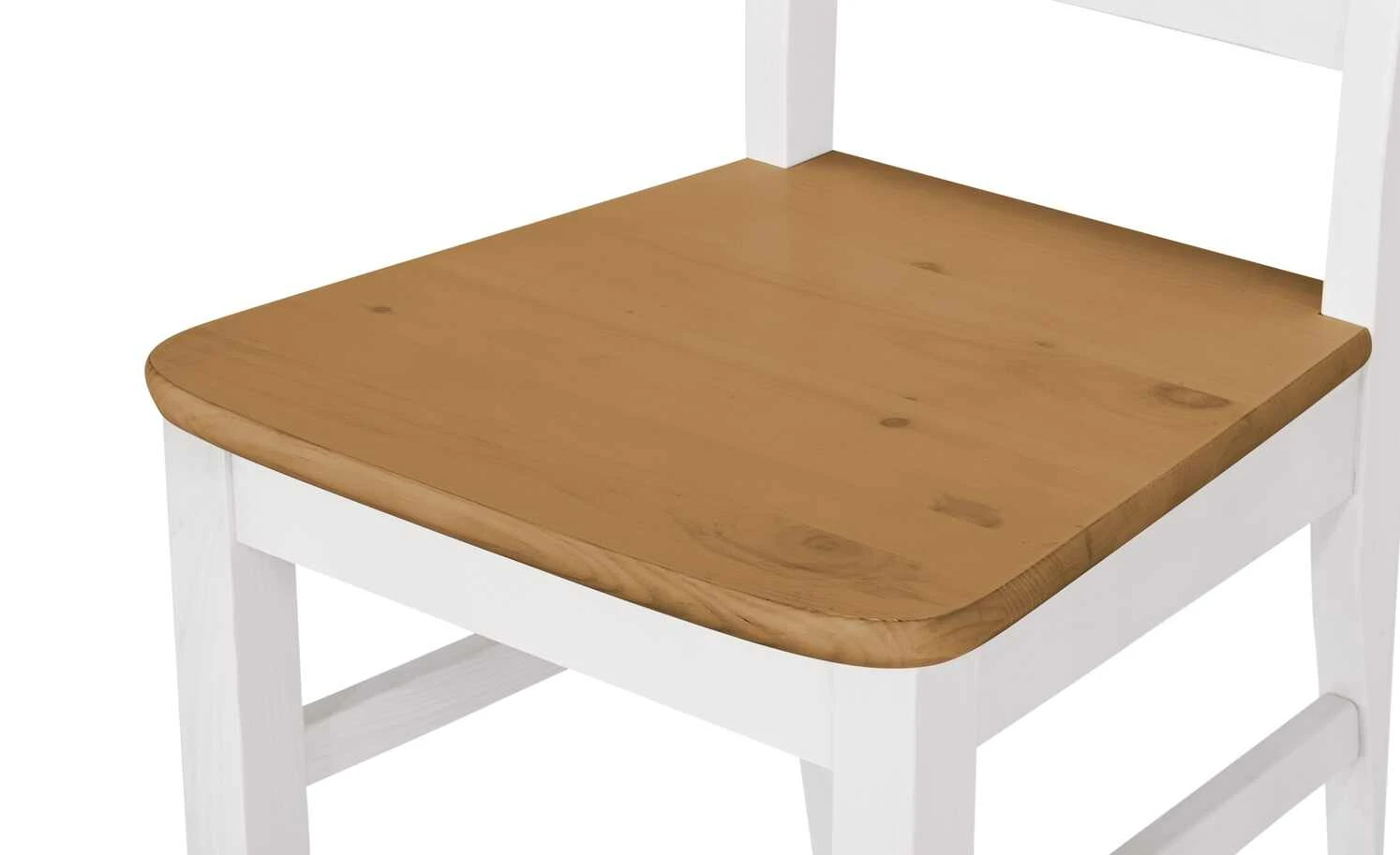 maison bleue Holzstuhl Bendetta | Weiß / laugenfarbig – Bild 6