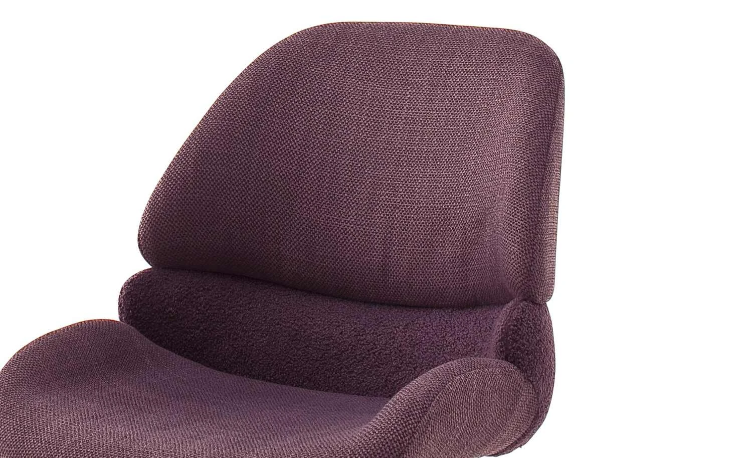 Schalenstuhl drehbar Neron | Merlot (Weinrot) – Bild 4