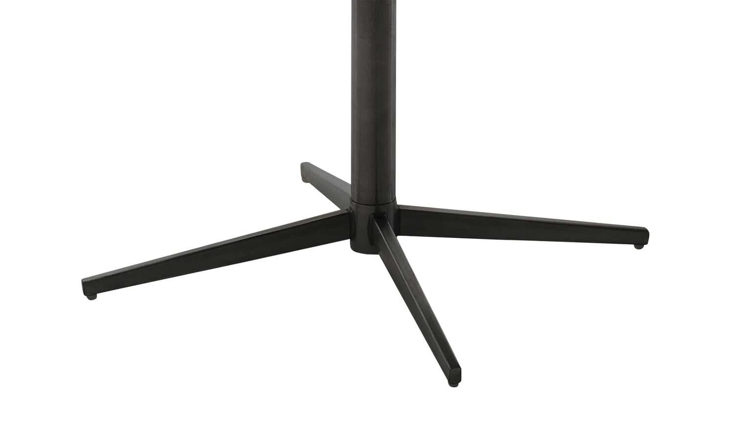 Polsterstuhl drehbar Lemonde | Cappuccino (Braun) Offener Rücken Schwarz matt – Bild 2