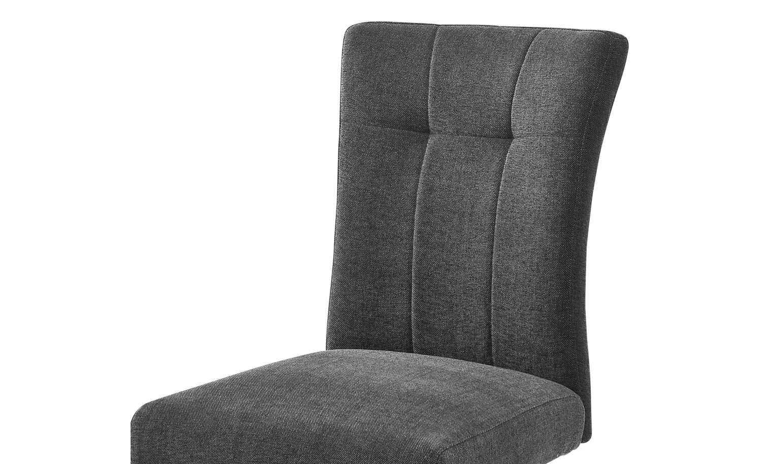 uno Polsterschwingstuhl Vieste | Anthrazit Schwarz matt – Bild 6