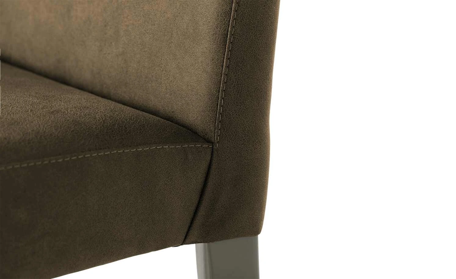 Berger & Rath Polsterstuhl Certo | Dark Brown (Braun) Londra (Hellgrau) – Bild 8