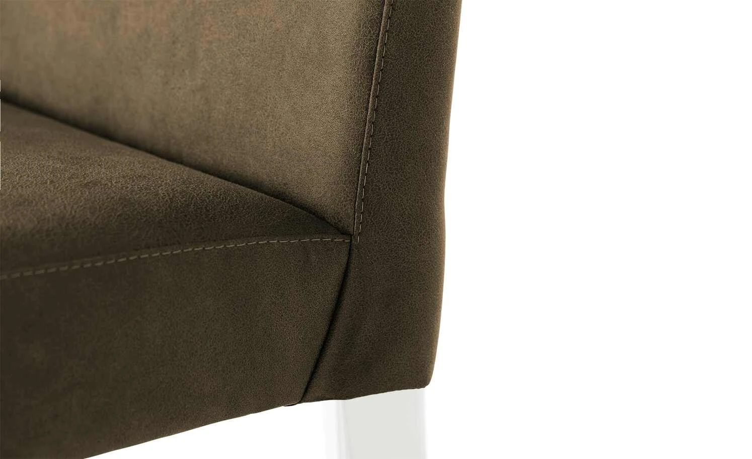 Berger & Rath Polsterstuhl Certo | Dark Brown (Braun) Cremeweiß – Bild 2