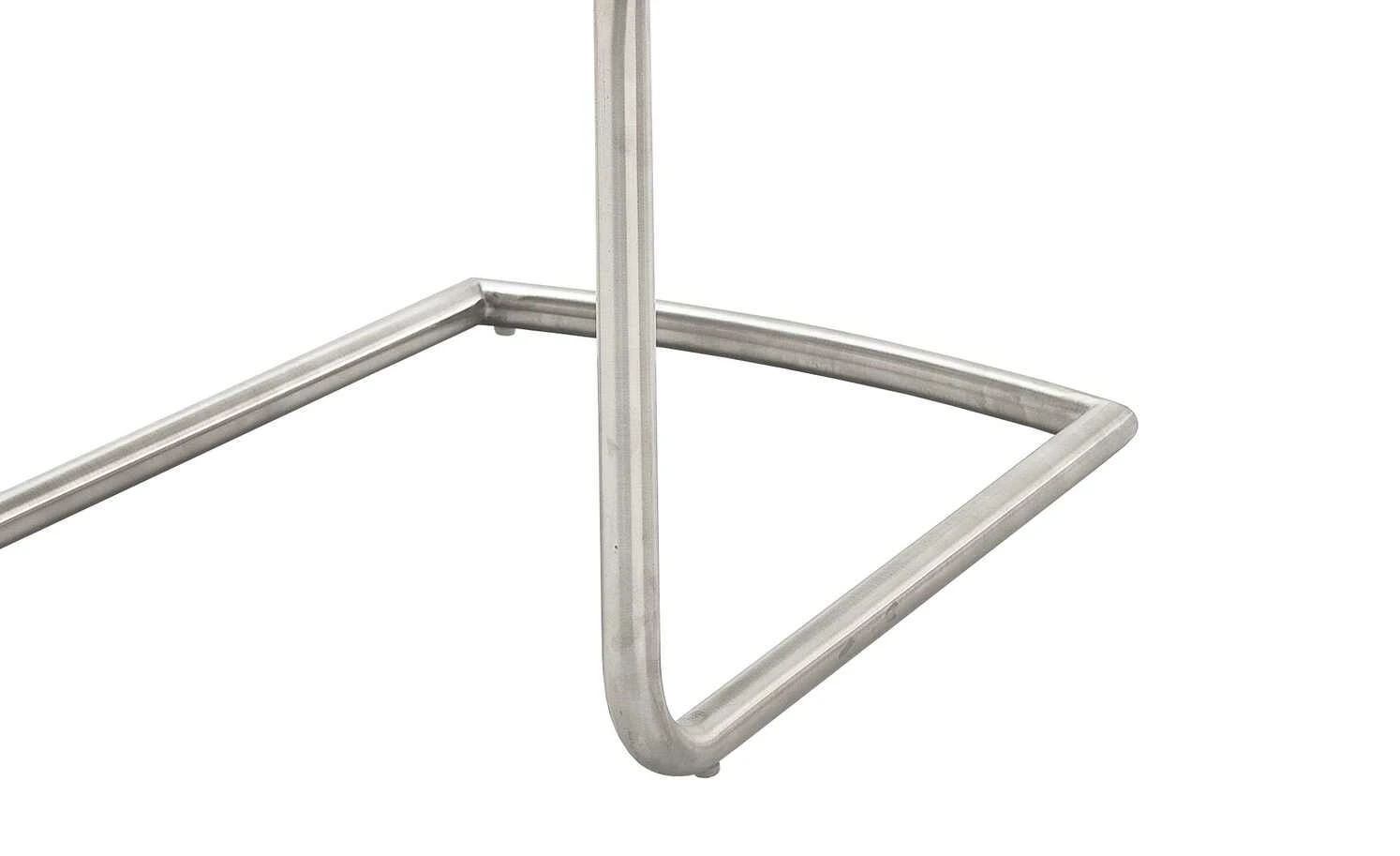 Polsterstuhl Dita | Taupe (Beige) Freischwinger rund hohe Armlehne – Bild 3