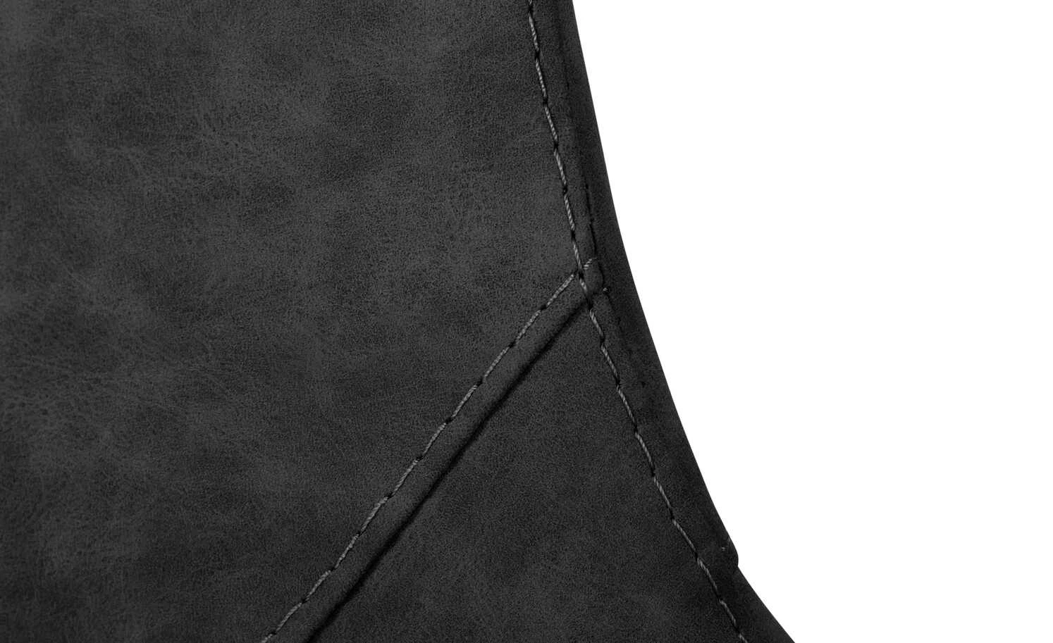 Barhocker MyToby | Schwarz Edelstahl runder Bodenteller – Bild 3