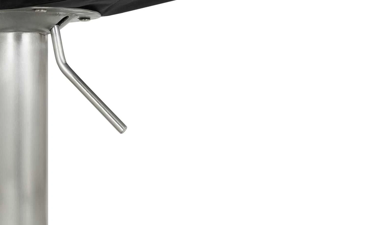 Barhocker MyToby | Schwarz Edelstahl runder Bodenteller – Bild 4