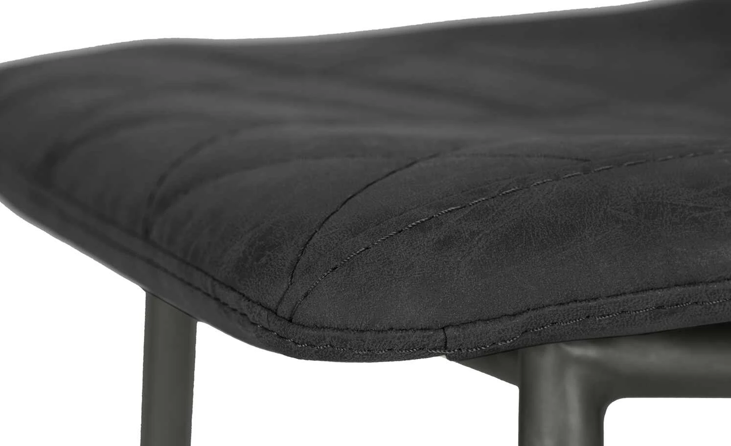 Tresenhocker MyToby | Schwarz Füße Schwarz – Bild 2