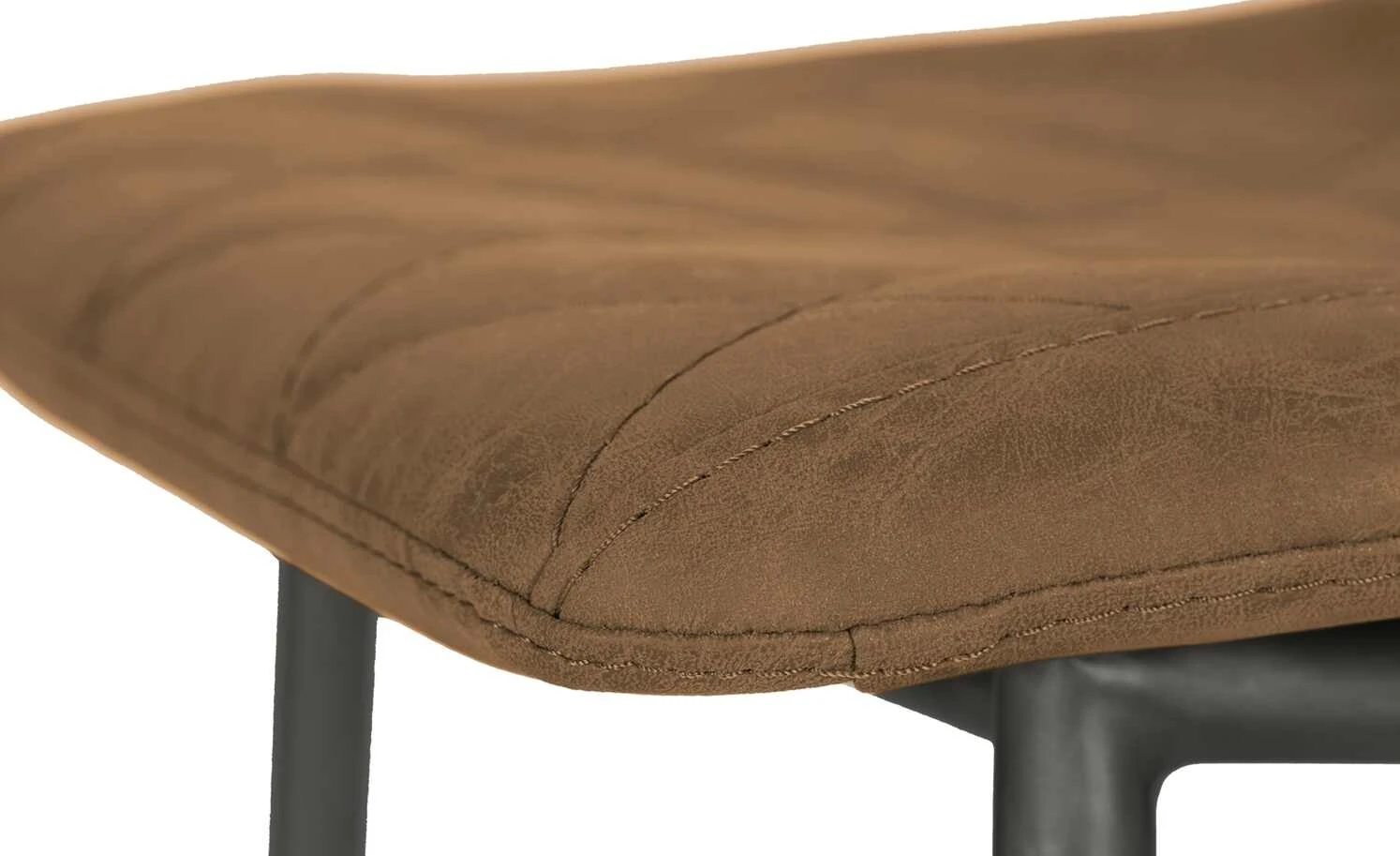 Tresenhocker MyToby | Terrabraun Füße Schwarz – Bild 2