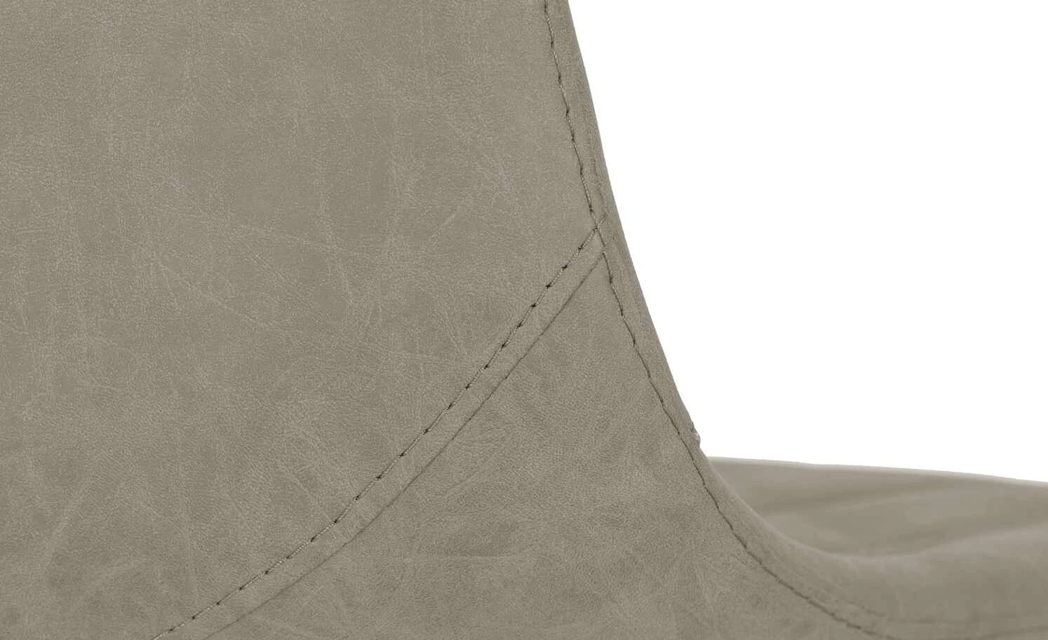 Tresenhocker MyToby | Lichtgrau Füße Edelstahl – Bild 4