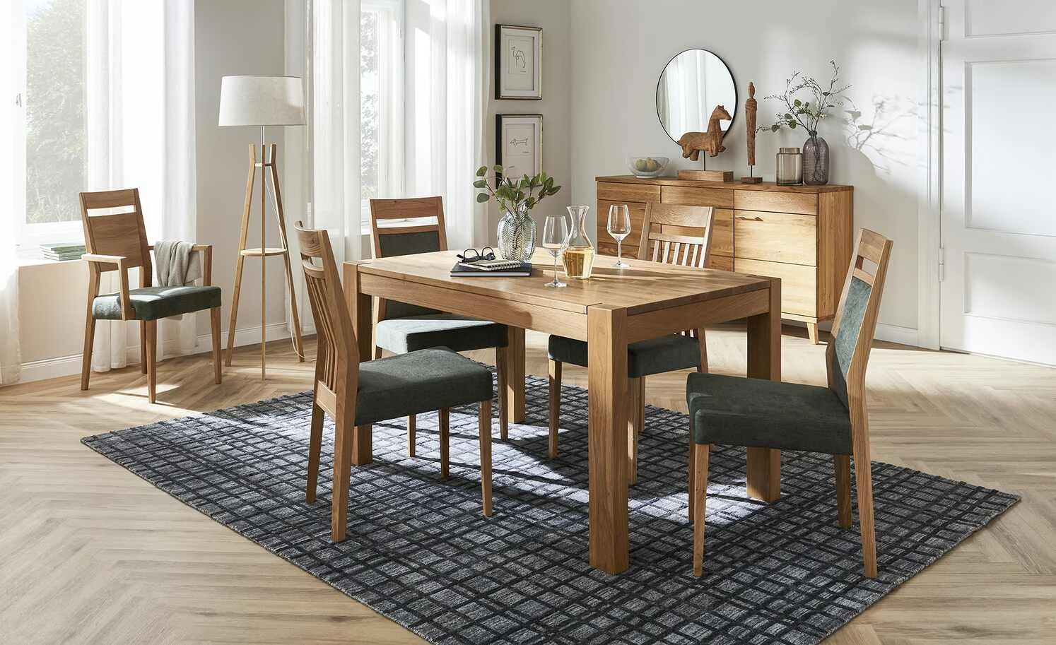 Wohnwert Polsterstuhl Jarvis | Verde (Dunkelgrün) Ja Taschenfederkern