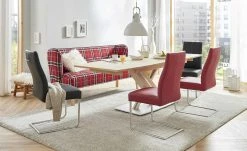 Woodford Kunstleder-Schwingstuhl Tessa | Schwarz Ja