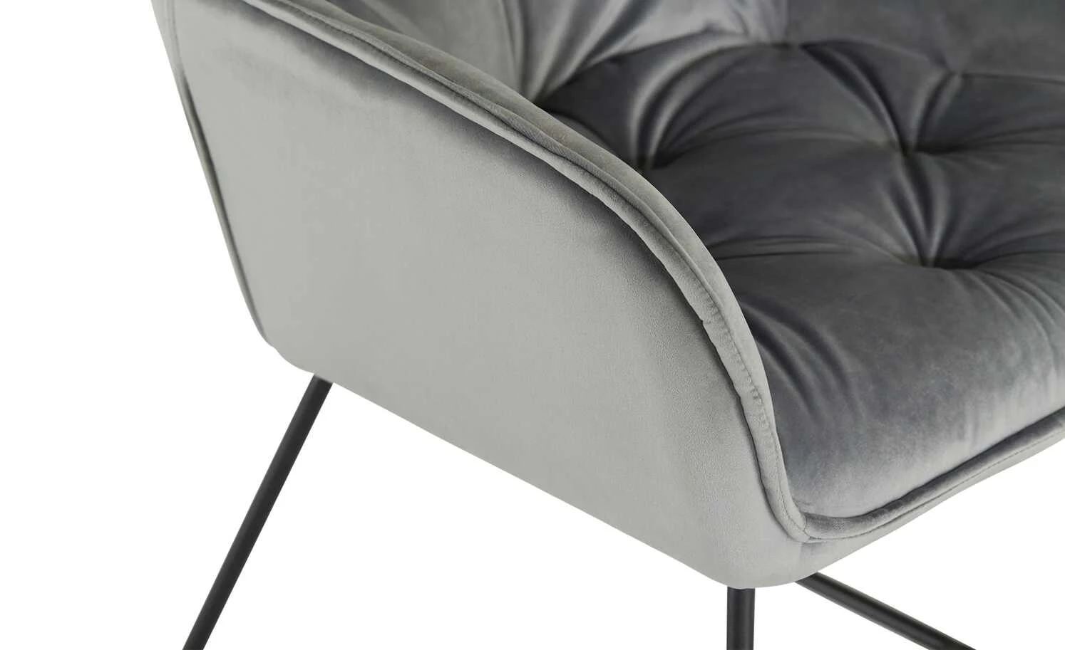 Kufenstuhl Brady | Grau – Bild 5