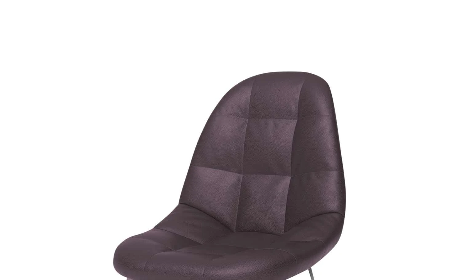 JOOP! Leder-Kufenstuhl Move | Purple (Lila) – Bild 4