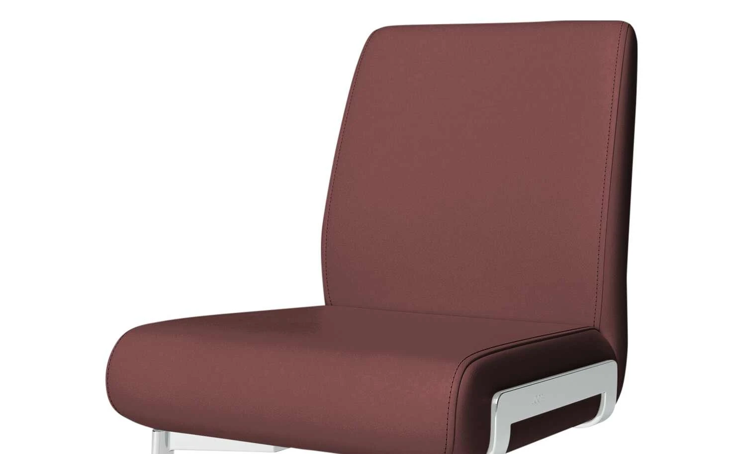 JOOP! Schwingstuhl Leder 007 | Oxblood (Rot) – Bild 4