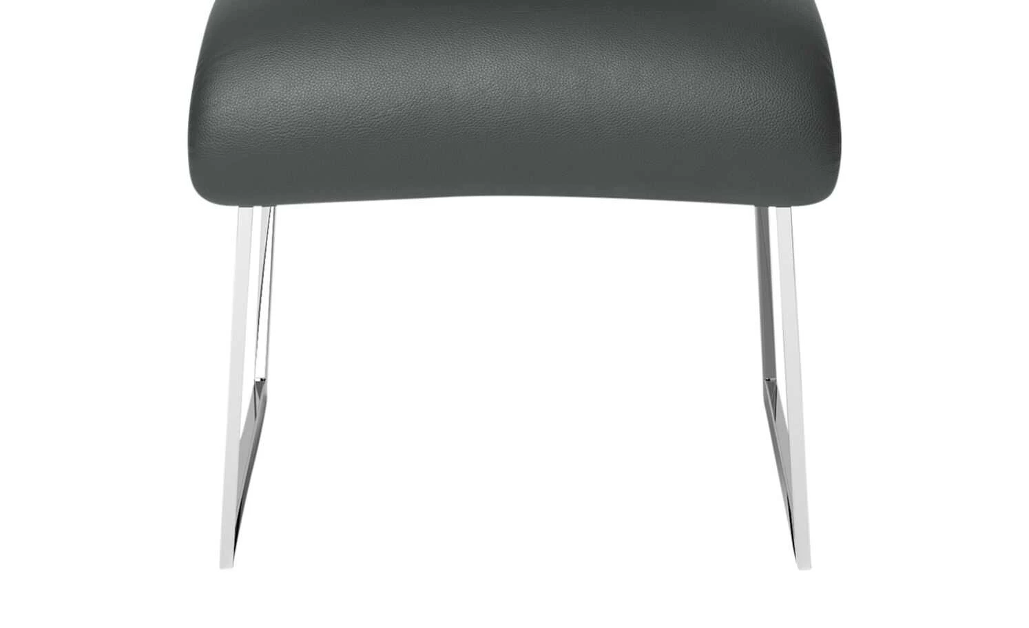 JOOP! Leder-Kufenstuhl Cubic | Schiefer (Dunkelgrau) Nein – Bild 6