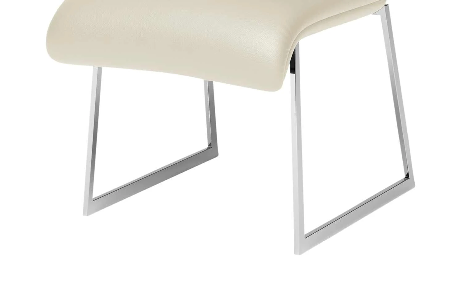 JOOP! Leder-Kufenstuhl Cubic | Perle (Creme) Nein – Bild 6