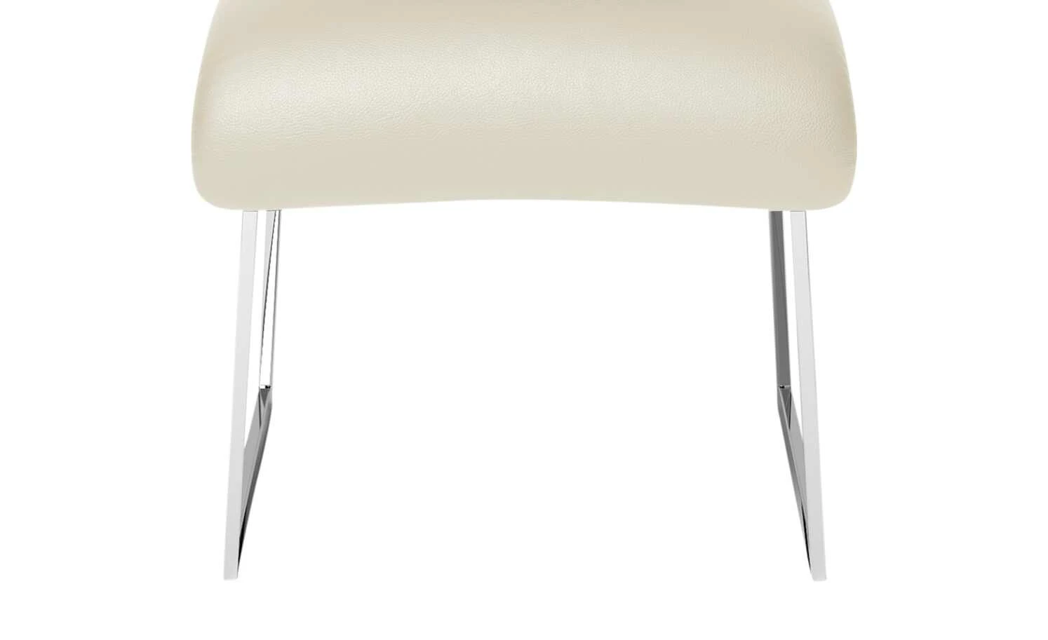 JOOP! Leder-Kufenstuhl Cubic | Perle (Creme) Nein – Bild 7