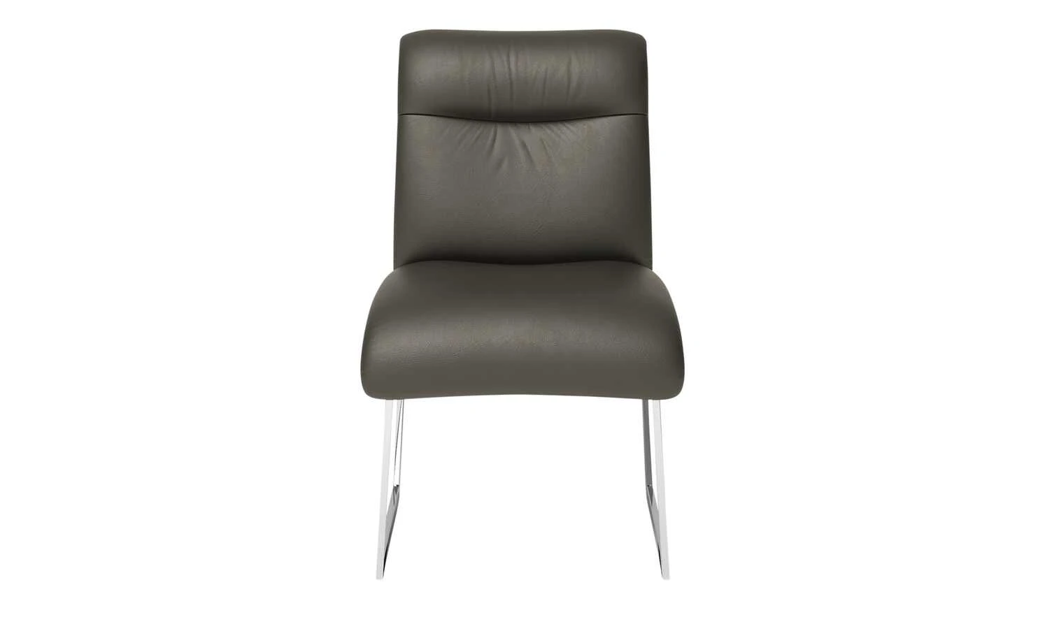 JOOP! Leder-Kufenstuhl Cubic | Schlamm (Braun) Nein – Bild 4