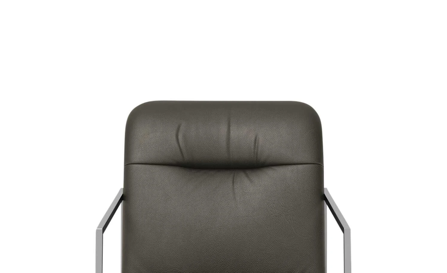 JOOP! Leder-Kufenstuhl Cubic | Schlamm (Braun) Ja – Bild 3