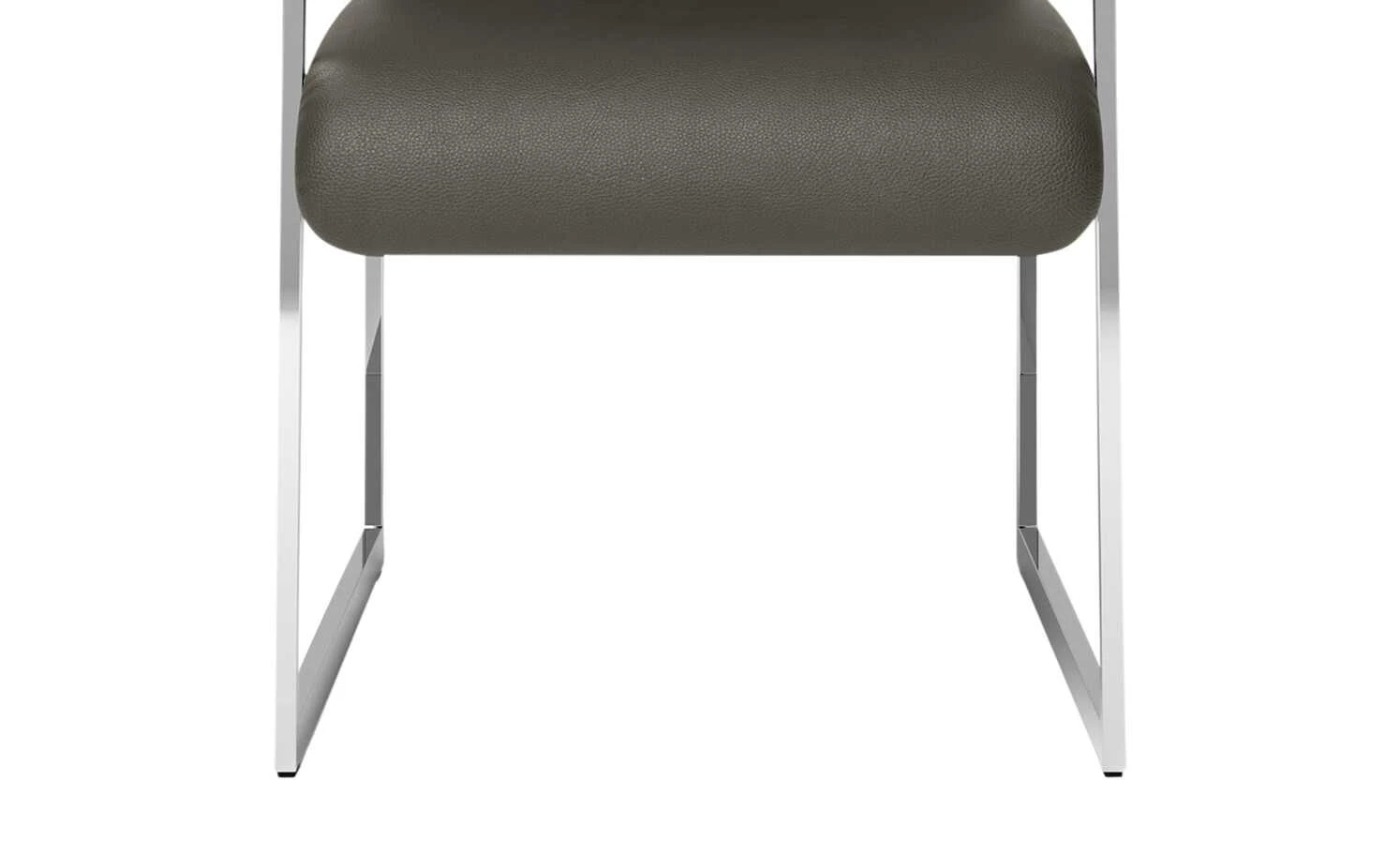 JOOP! Leder-Kufenstuhl Cubic | Schlamm (Braun) Ja – Bild 4