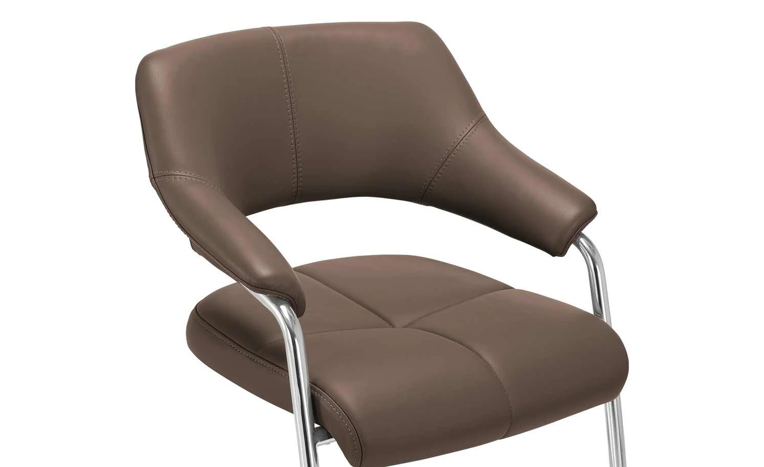 JOOP! Leder-Schwingstuhl Loft | Nougat (Dunkelbraun) – Bild 11