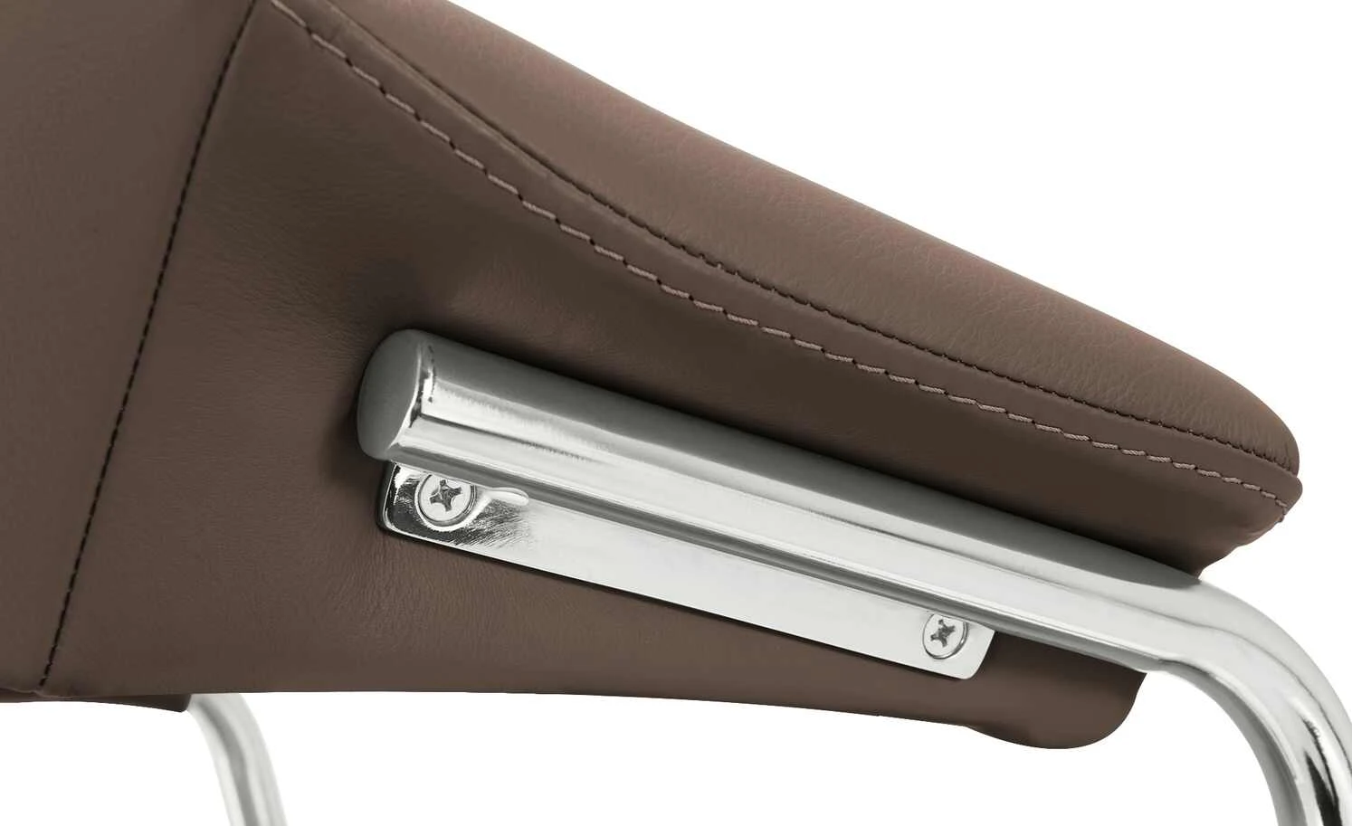 JOOP! Leder-Schwingstuhl Loft | Nougat (Dunkelbraun) – Bild 6