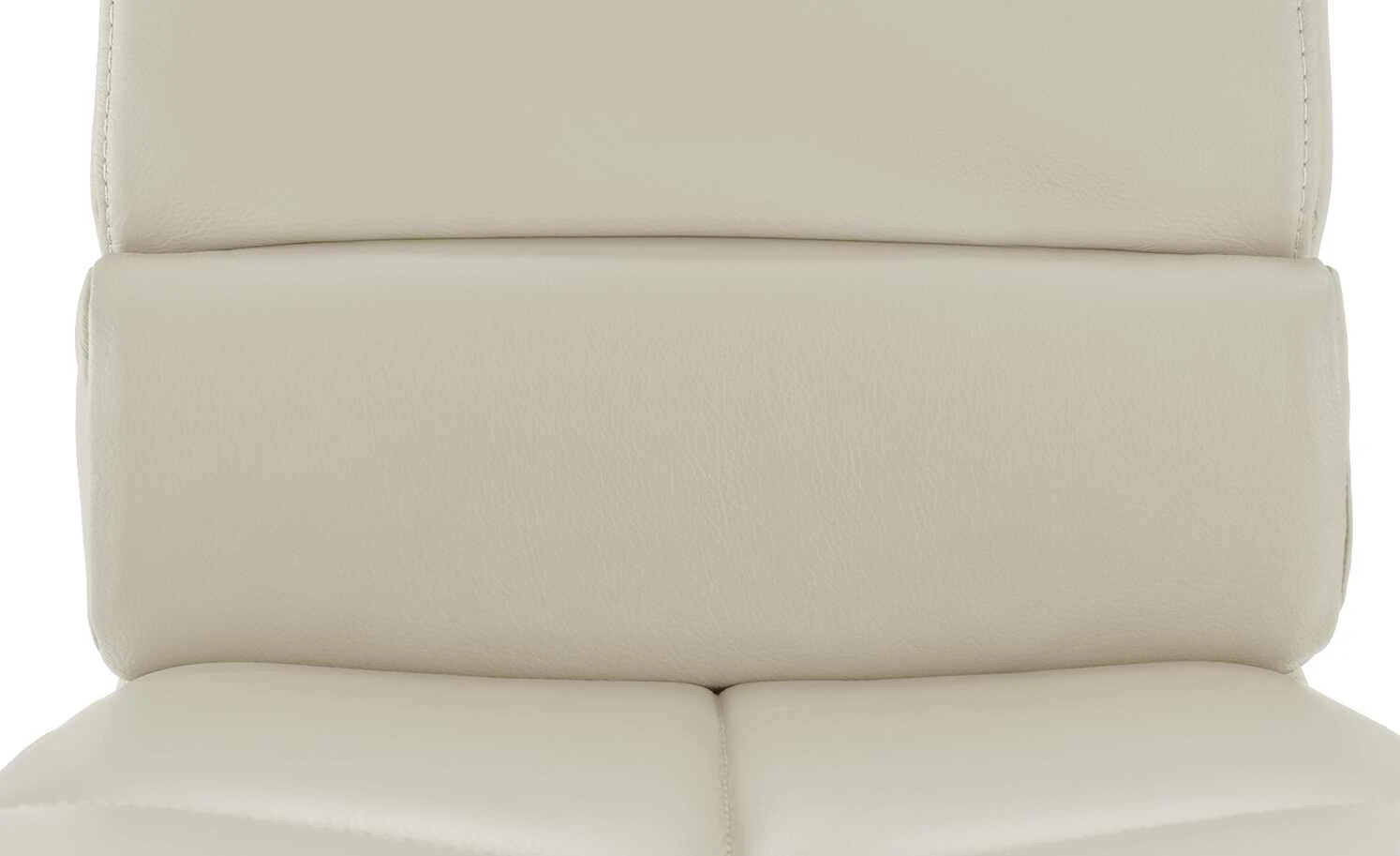 JOOP! Leder-Schwingstuhl Loft | Lava (Hellgrau) – Bild 4