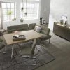 JOOP! Leder-Schwingstuhl Loft | Stone (Dunkelgrau)