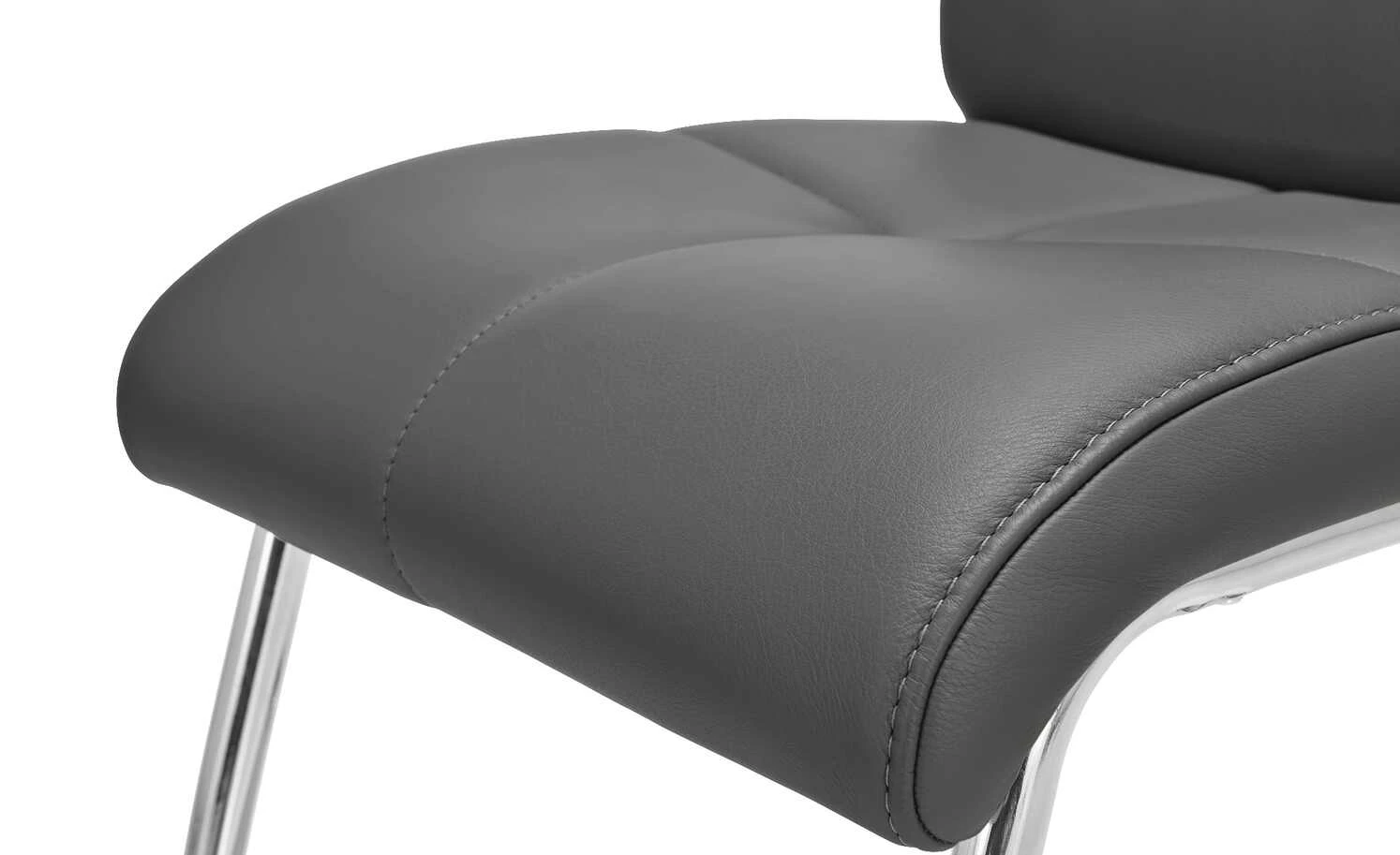 JOOP! Leder-Schwingstuhl Loft | Rabe (Schwarz) – Bild 4