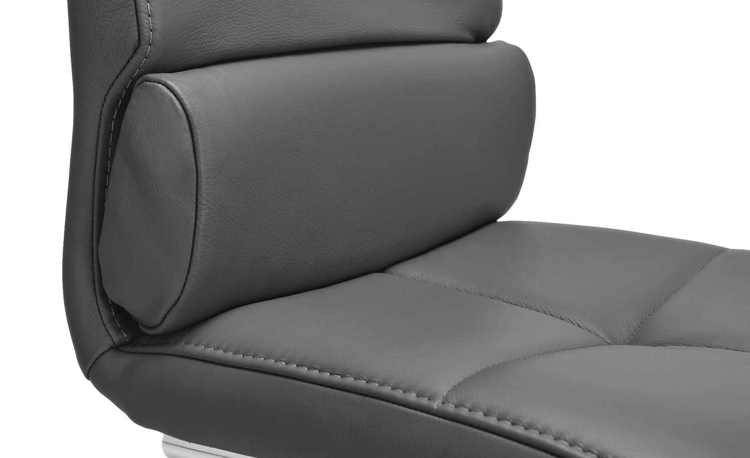 JOOP! Leder-Schwingstuhl Loft | Rabe (Schwarz) – Bild 7