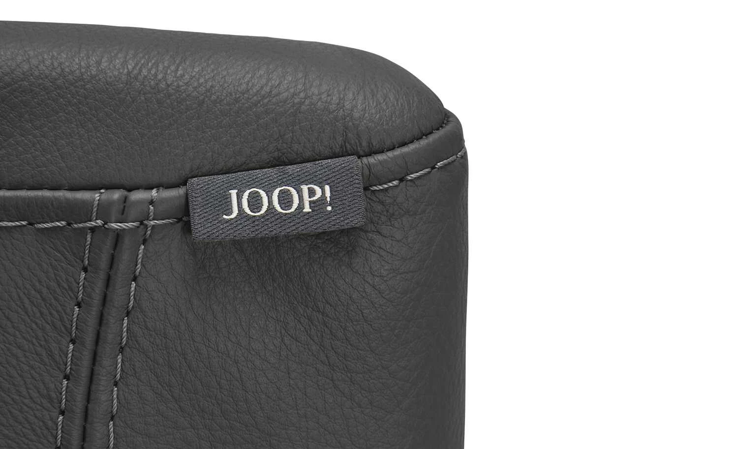 JOOP! Leder-Schwingstuhl Loft | Rabe (Schwarz) – Bild 10