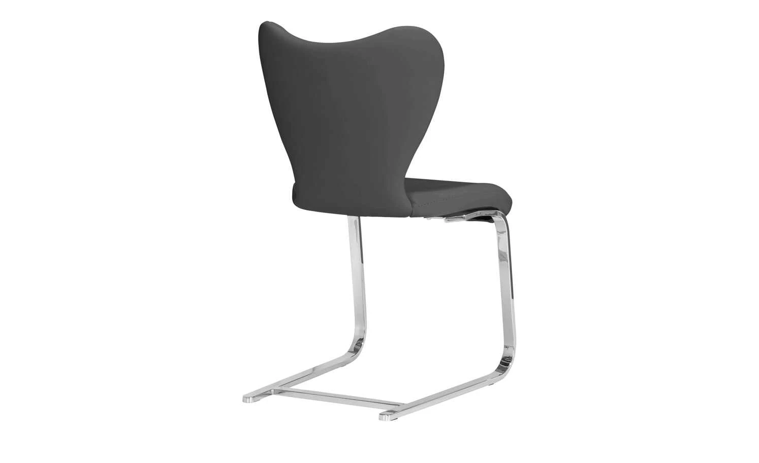 JOOP! Leder-Schwingstuhl Lounge | Teer (Anthrazit) Schwingstuhl – Bild 4